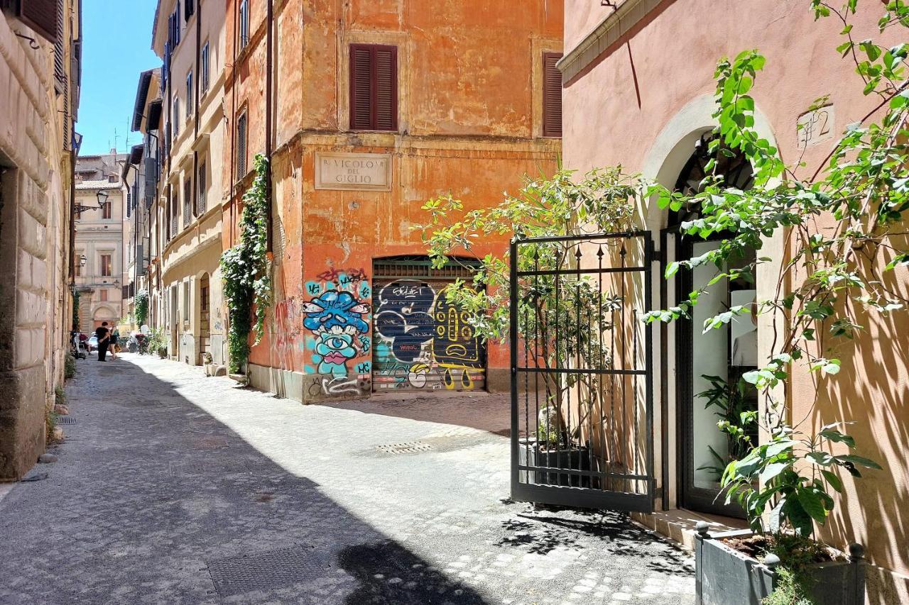 Campo De' Fiori Cute Apartment Rome Luaran gambar